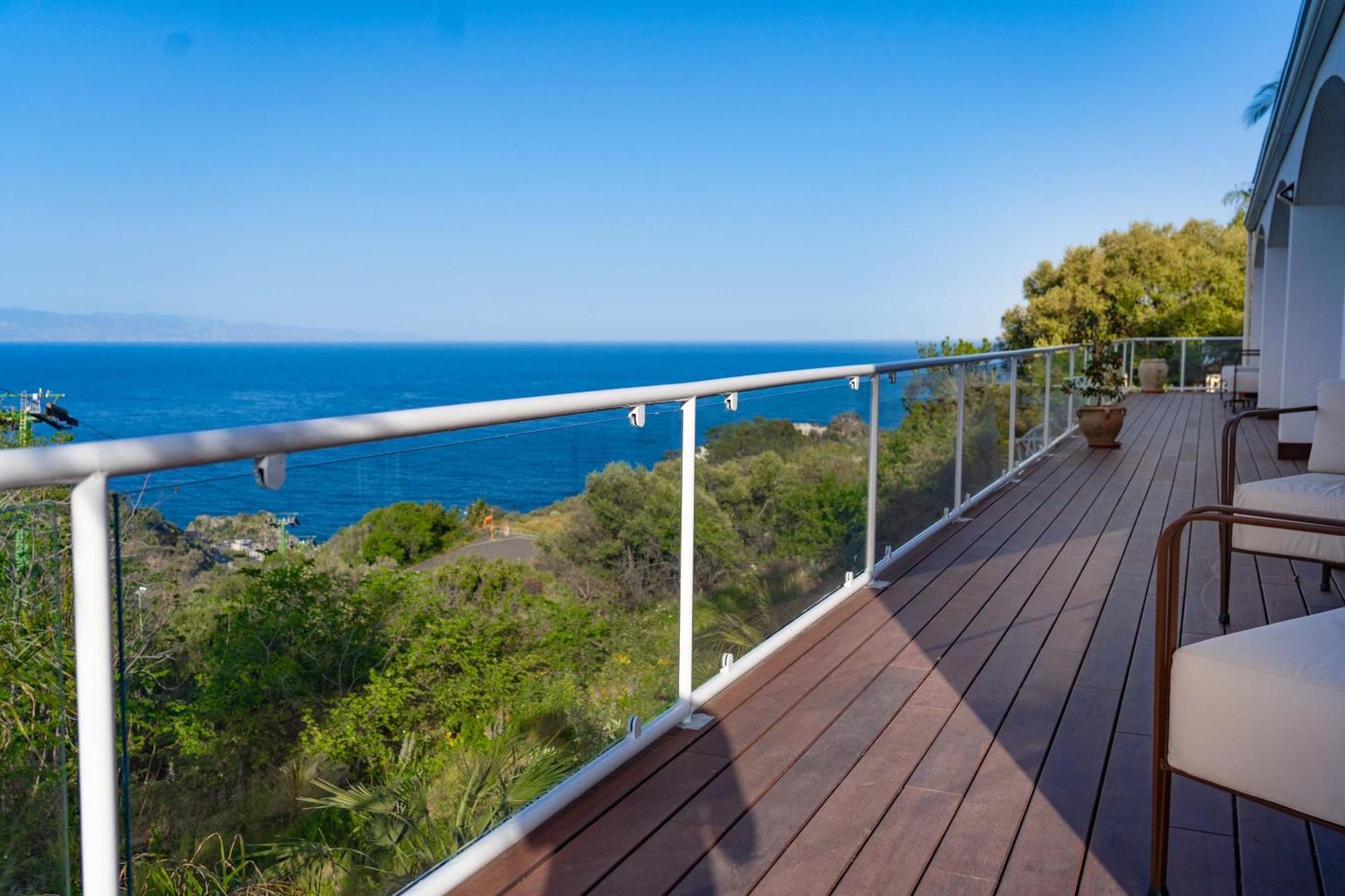 Villa Zagara Garden Spectacular Sea View In 타오르미나 외부 사진