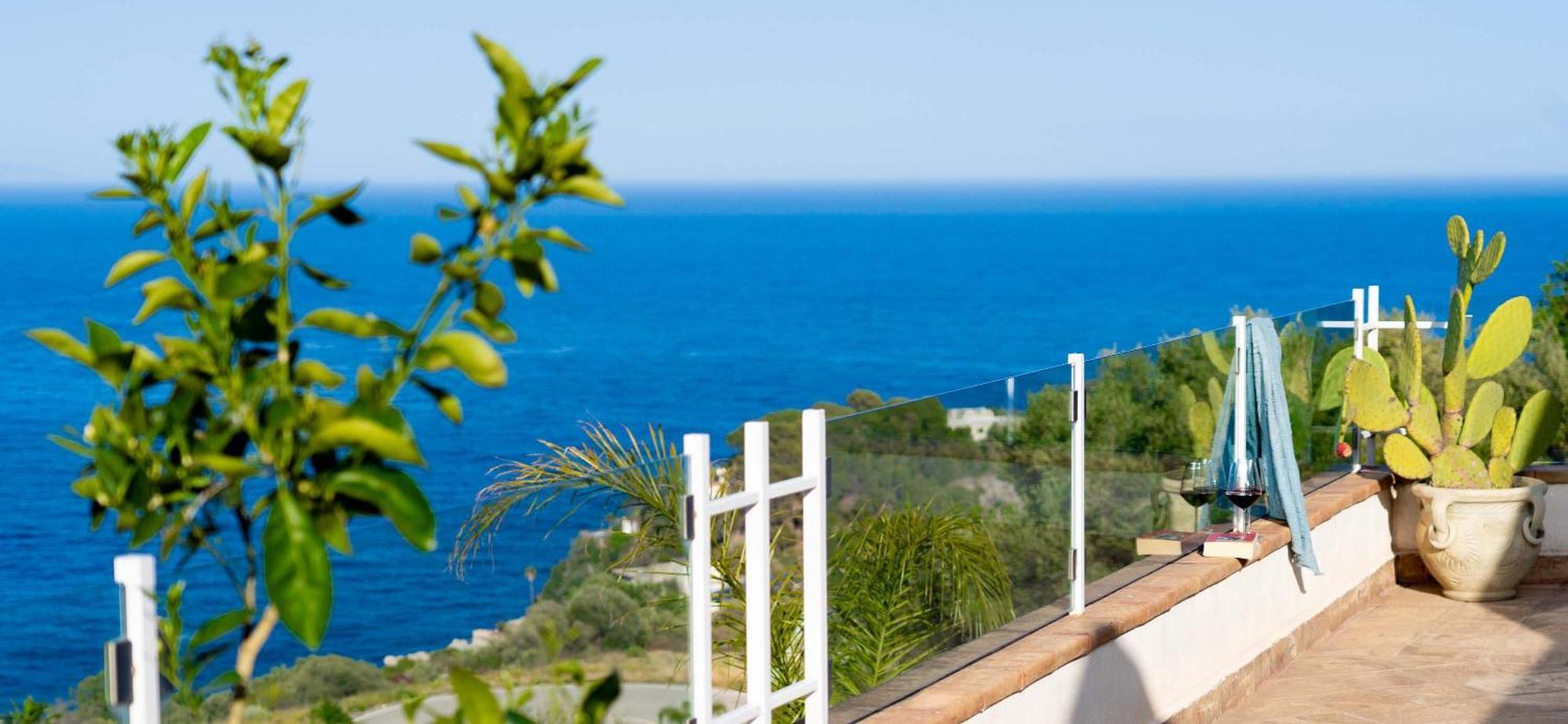 Villa Zagara Garden Spectacular Sea View In 타오르미나 외부 사진