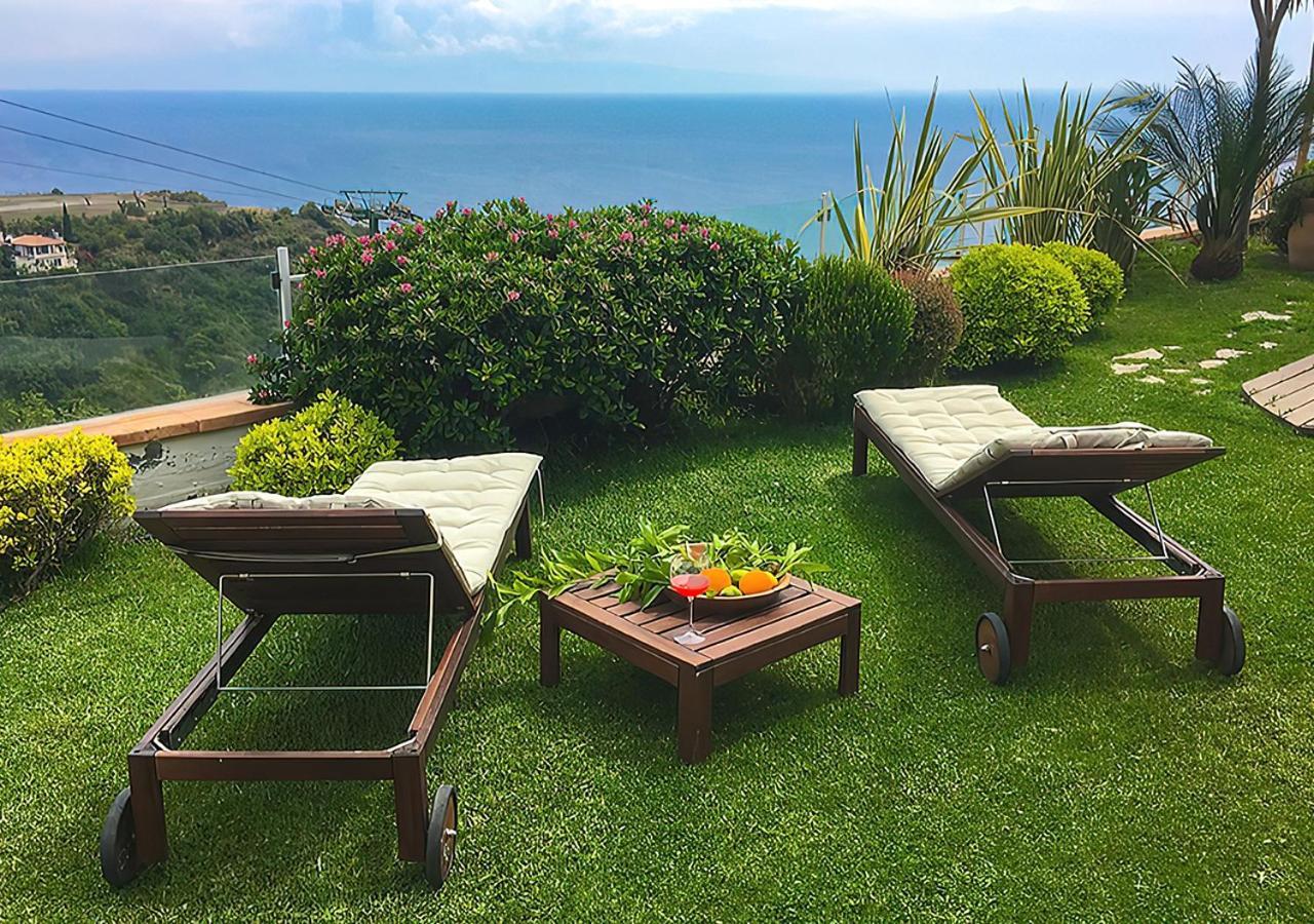 Villa Zagara Garden Spectacular Sea View In 타오르미나 외부 사진