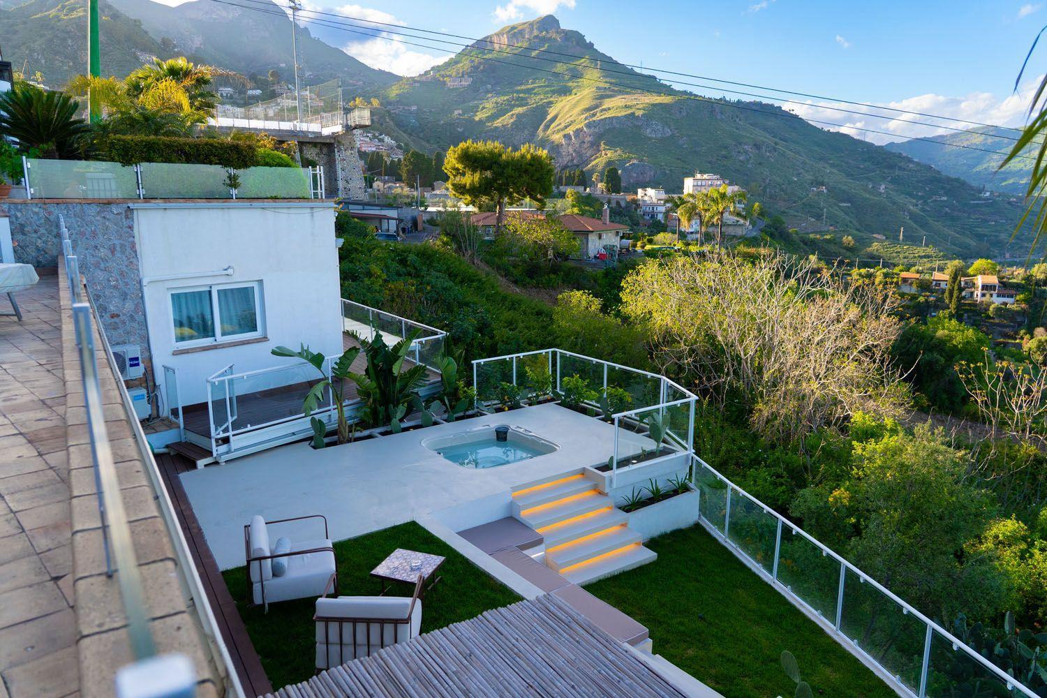 Villa Zagara Garden Spectacular Sea View In 타오르미나 외부 사진